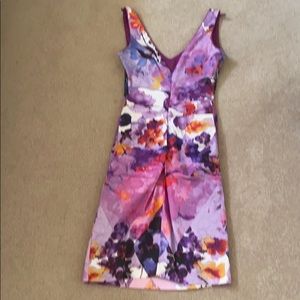 Flowery Nicole miller dress size 2